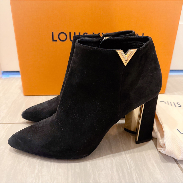 一部予約!】 VUITTON LOUIS - ブーティ ショートブーツ ルイヴィトン