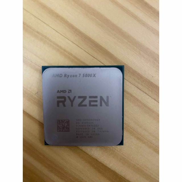 Ryzen7 5800X AMD スマホ/家電/カメラのPC/タブレット(PCパーツ)の商品写真