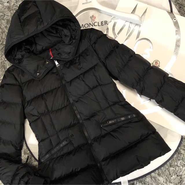 国内正規品 MONCLER◆❤️モンクレール　エルミンヌ2 ダークグレー美品❗️