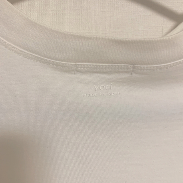 yori ヘムフリルワイドtee レディースのトップス(Tシャツ(半袖/袖なし))の商品写真