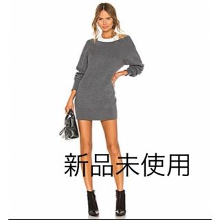 アレキサンダーワン(Alexander Wang)のT by Alexander Wang⭐︎ BI LAYER KNIT ドレス(ニット/セーター)