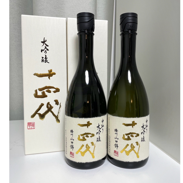 単品販売/受注生産 十四代吟選720ml 最新4月仕込み 2本セット