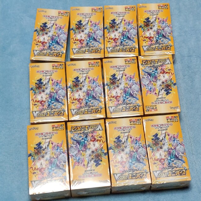 保証書付】 ポケモンカード Vstarユニバース 12BOX シュリンク付き Box