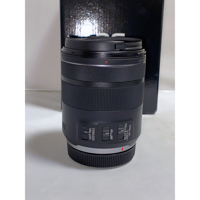 Canon(キヤノン)の【美品】Canon RF 85mm f2 macro is stm rfマウント スマホ/家電/カメラのカメラ(レンズ(単焦点))の商品写真