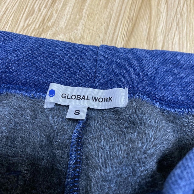 GLOBAL WORK(グローバルワーク)の裏地ボア　パンツ　Sサイズ キッズ/ベビー/マタニティのキッズ服男の子用(90cm~)(パンツ/スパッツ)の商品写真