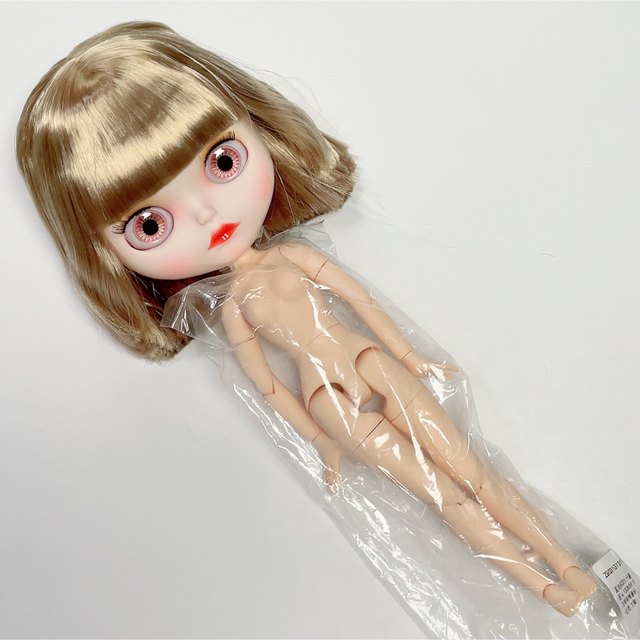 セール!アイシードール ゴールド ハンドメイドのぬいぐるみ/人形(人形)の商品写真