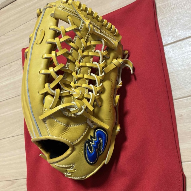 【極美品】硬式グローブ　野球グローブ　硬式用　外野用