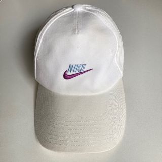 ナイキ(NIKE)の'00s NIKE cap シルバータグ 配色◎！(キャップ)