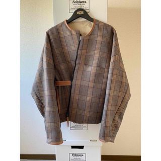 サンシー(SUNSEA)のSUNSEA 19AW  CARAMEL CHECK BLOUSON M 2(ブルゾン)