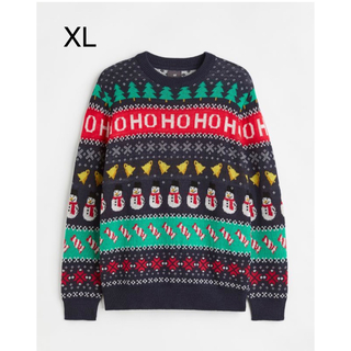 エイチアンドエム(H&M)のセール中！新品未開封品　H&M  クリスマス　セーター　XL(ニット/セーター)