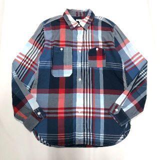 エンジニアードガーメンツ(Engineered Garments)のエンジニアードガーメンツ 16SS Work Shirt Big Plaid L(シャツ)