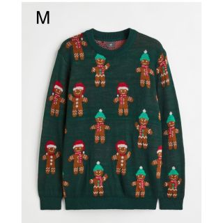 エイチアンドエム(H&M)の新品未開封品　H&M  クリスマス　セーター　M(ニット/セーター)