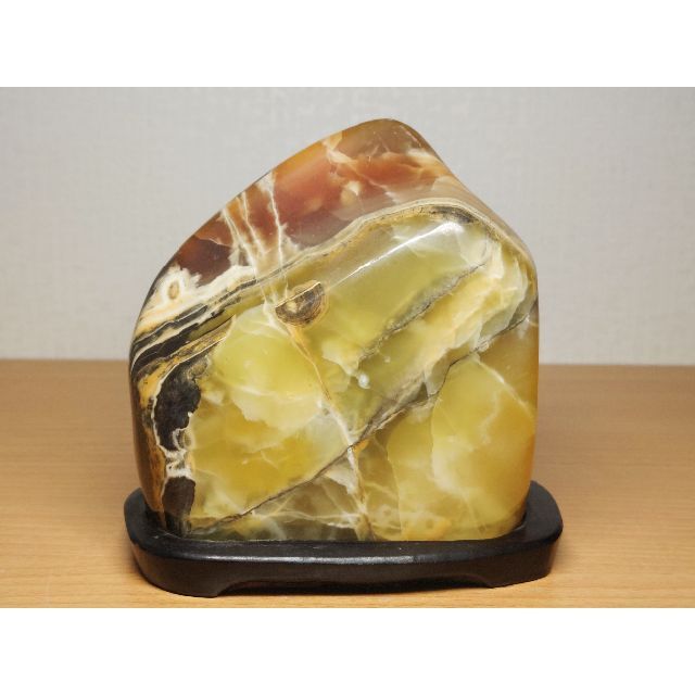 オニキス 1.4kg 瑪瑙 メノウ 原石 鉱物 鑑賞石 自然石 水石 鉱物 鉱石