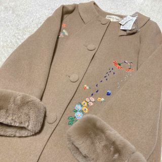 フランシュリッペ  キャメル  ロングコート 美品