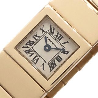 カルティエ(Cartier)のカルティエ Cartier タンクランゴ 腕時計 レディース【中古】(腕時計)