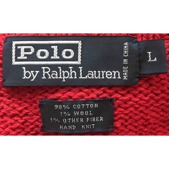 POLO RALPH LAUREN(ポロラルフローレン)のオシャレすぎるポロベア 90's ラルフローレン サングラスベア ニットセーター メンズのトップス(ニット/セーター)の商品写真