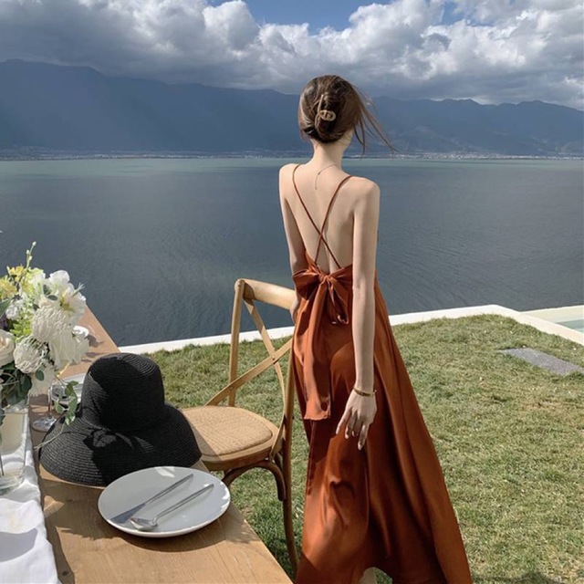 M 結婚式 テラコッタ リゾート ウェディング ドレス 前撮り 二次会
