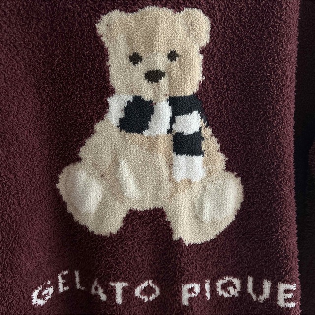 gelato pique(ジェラートピケ)のジェラートピケ プルオーバー くま ベアモチーフ ルームウェア  レディースのルームウェア/パジャマ(ルームウェア)の商品写真