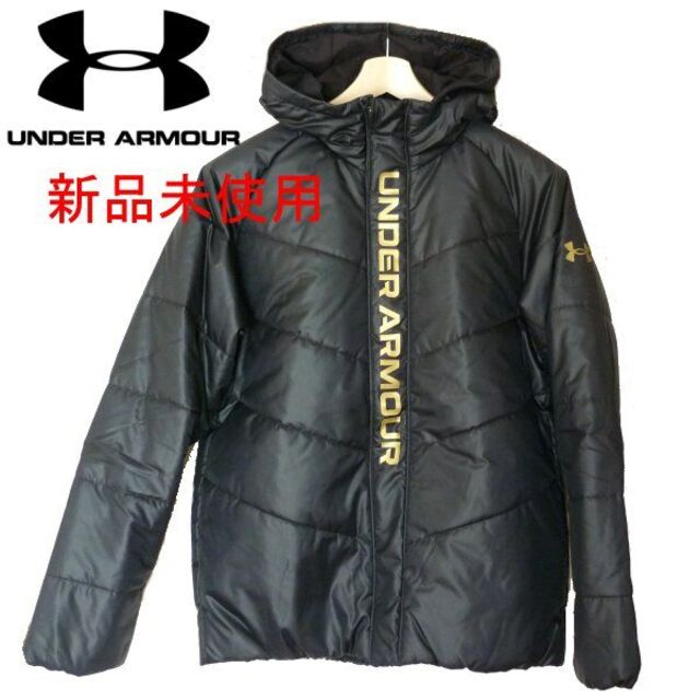 UNDER ARMOUR - 新品未使用◇(L)アンダーアーマー黒中綿ジャンパー/撥