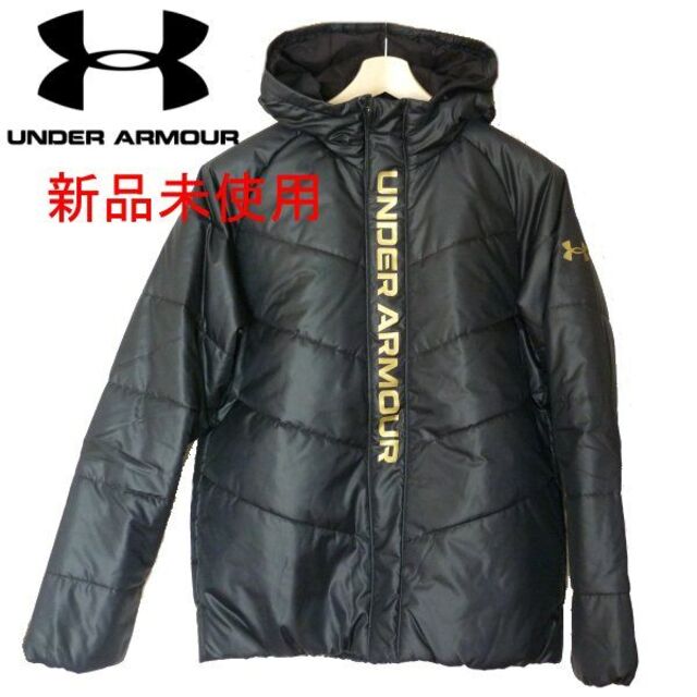 UNDER ARMOUR(アンダーアーマー)の新品未使用◆(L)アンダーアーマー黒中綿ジャンパー/撥水加工/定価12100円 メンズのジャケット/アウター(その他)の商品写真