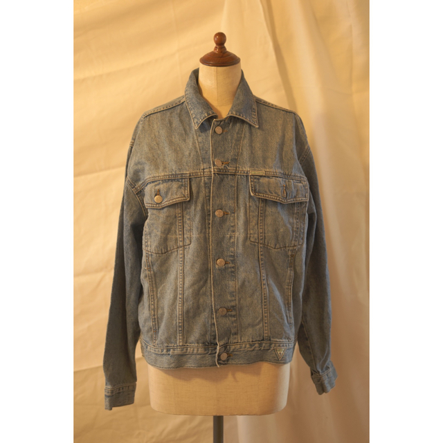 印象のデザイン 希少 90s GUESS ゲス ジージャン デニムジャケット USA