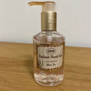 サボン(SABON)のサボン　リフレッシュ　ハンドジェル　200ml ホワイトティー　除菌ジェル(アルコールグッズ)