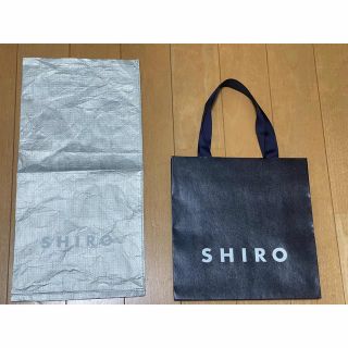 シロ(shiro)の美品　shiro ショッパー　ギフト袋(ショップ袋)