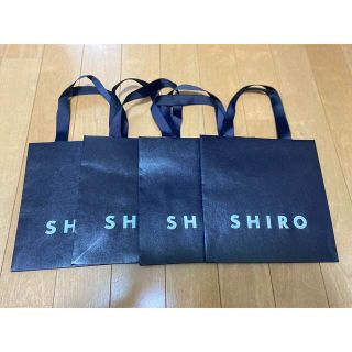 シロ(shiro)の新品未使用　shiro ショッパー　ギフト袋(ショップ袋)