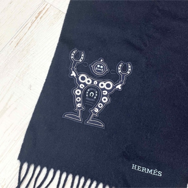 Hermes(エルメス)の【新品】エルメス マフラー ハローミスターファリエール メンズのファッション小物(マフラー)の商品写真