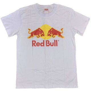 レッドブル ブランドロゴ プリントTシャツ ホワイト XXXL(Tシャツ/カットソー(半袖/袖なし))