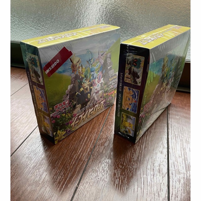 ポケモンカード イーブイヒーローズ シュリンク付き新品未開封