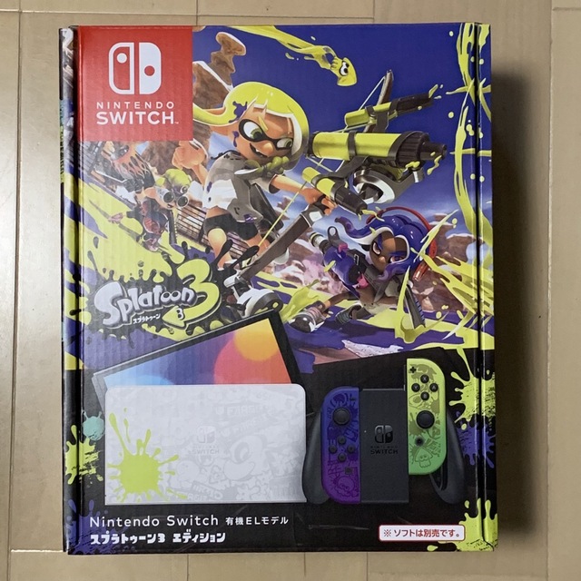 ●Nintendo Switch 本体 有機EL スプラトゥーン3 エディション