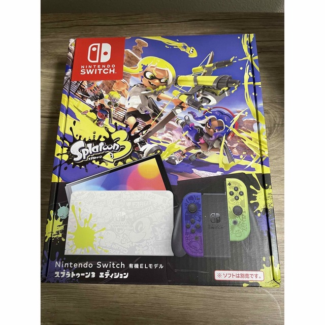 信頼テレビゲームNintendo Switch 有機ELモデル スプラトゥーン3エディション - rikyu
