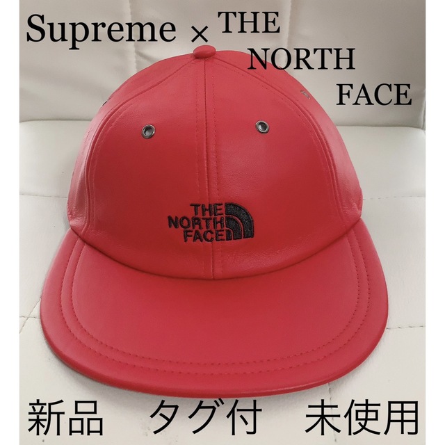 THE NORTH FACE×SUPREME レザーキャップ　帽子　UNISEX