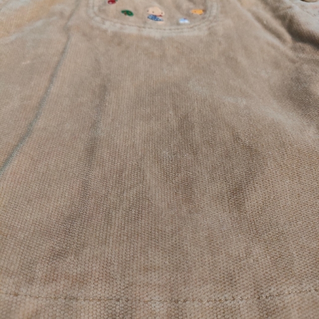familiar(ファミリア)のファミリア ジャンパースカート90 キッズ/ベビー/マタニティのキッズ服女の子用(90cm~)(ワンピース)の商品写真
