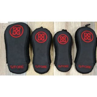新品】G/FORE ジーフォア ゴルフ ヘッドカバー 黒 ブラック-
