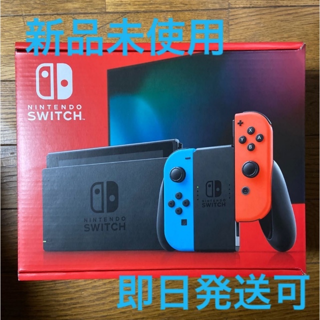 エンタメ/ホビーNintendo Switch 本体　新型　ネオン　任天堂　スイッチ