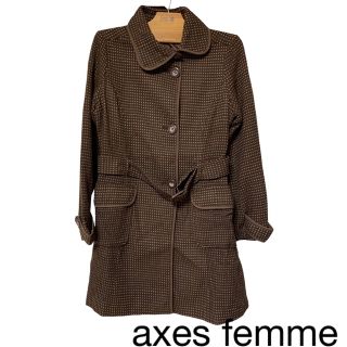 アクシーズファム(axes femme)のaxes femme アウター　コート(ロングコート)