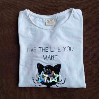 ザラキッズ(ZARA KIDS)のロンT  🐈‍⬛　140cm(Tシャツ/カットソー)