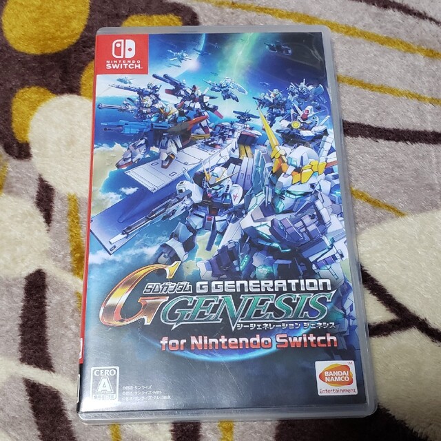 Nintendo Switch(ニンテンドースイッチ)のSDガンダム　ジージェネレーション　ジェネシス エンタメ/ホビーのゲームソフト/ゲーム機本体(携帯用ゲームソフト)の商品写真