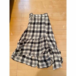 ベルシュカ(Bershka)の即完売オシャレ商品♡import♡ベルシュカ♡チェック柄ロングスカート(ロングスカート)