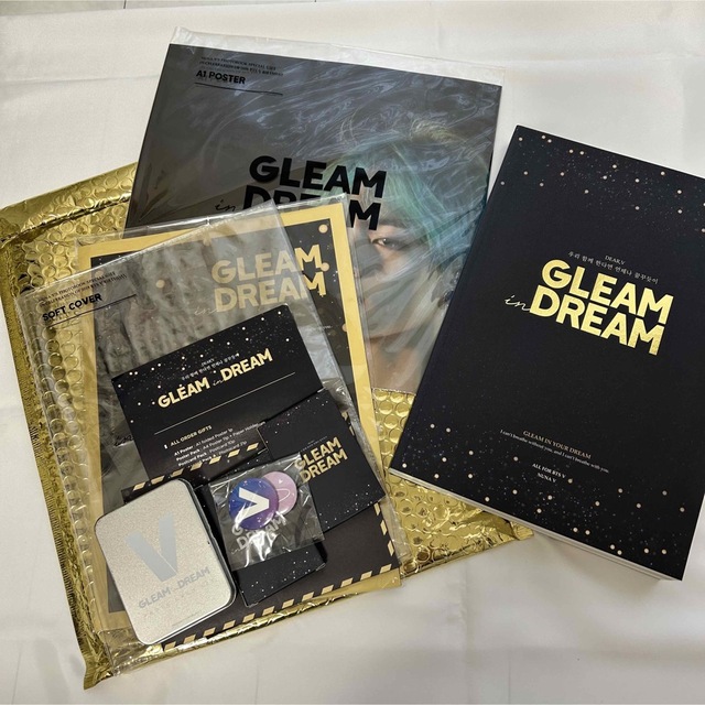 BTS テヒョン テテ GLEAM in DREAM 写真集 nuna v