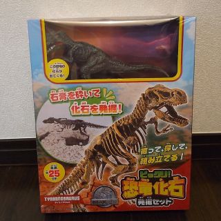 ビックリ!恐竜化石発掘セット ティラノサウルスの通販 by ふふふ's