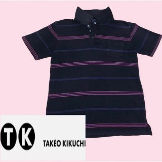 タケオキクチ(TAKEO KIKUCHI)の【TAKEO KIKUCHI】ポロシャツ　TK  半袖　タケオ　キクチ(ポロシャツ)