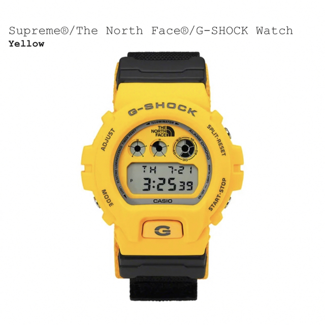 腕時計(デジタル)Supreme The North Face G-SHOCK シュプリーム