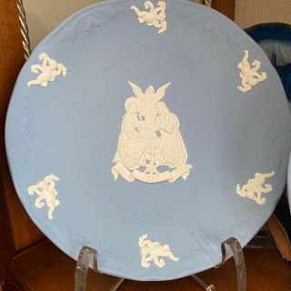 WEDGWOOD   ウェッジウッド ジャスパー クリスマスプレート年の