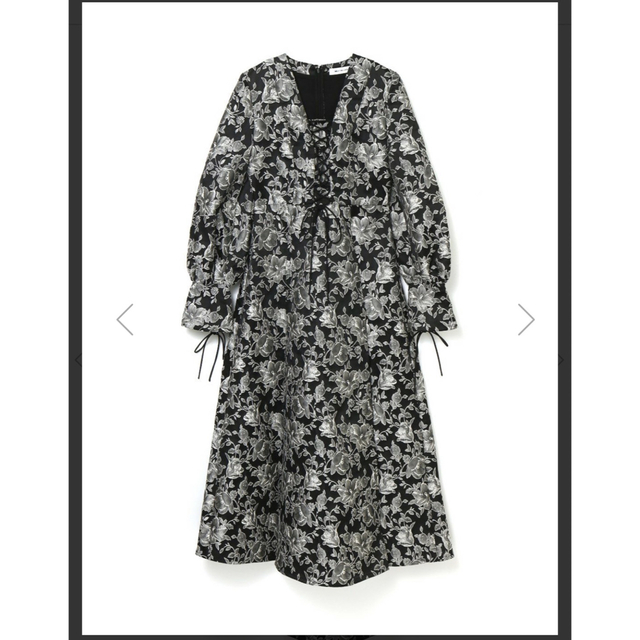 Bubbles(バブルス)のMELT THE LADY flower jacquard long dress レディースのワンピース(ロングワンピース/マキシワンピース)の商品写真