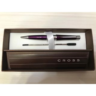 クロス(CROSS)の新品　CROSS ボールペン  ディープパープル　べバリー　クロス(ペン/マーカー)