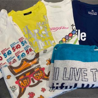 嵐 ライブTシャツ タオル まとめ売り(アイドルグッズ)