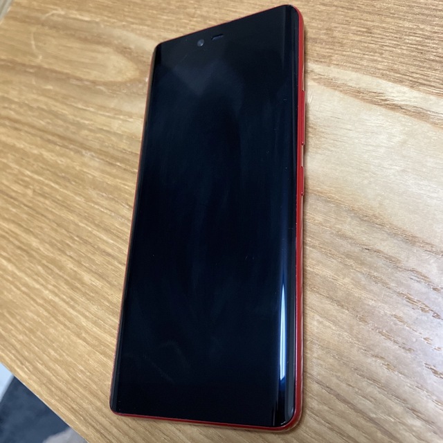 Rakuten(ラクテン)の楽天ハンド　赤　Rakuten Hand red 本体のみ スマホ/家電/カメラのスマートフォン/携帯電話(スマートフォン本体)の商品写真